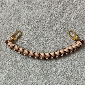 Vachetta Leather Braided Handle
